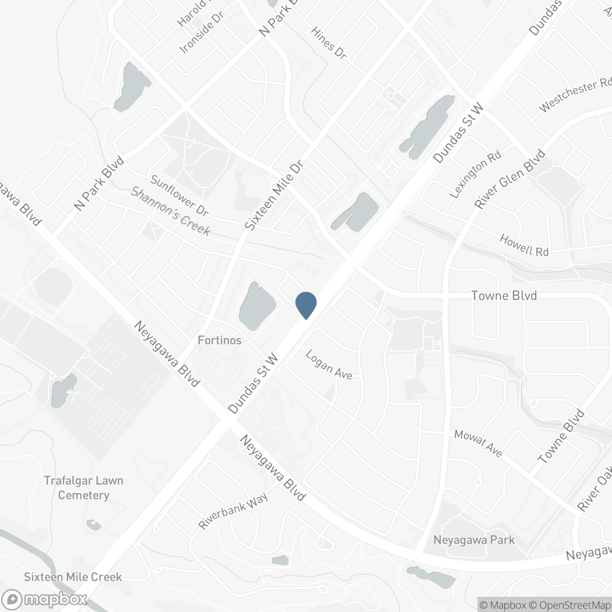 316 - 405 DUNDAS STREET W, Oakville, Ontario L6M 4P9